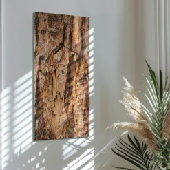 Zegar kuchenny 30x60 Kora Drzewa ozdobny ścienny