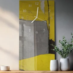 Zegar loft 30x60 Dezorientacja nowoczesny na ścianę