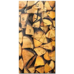 Zegar na ścianę 30x60 Drewno ozdobny ścienny