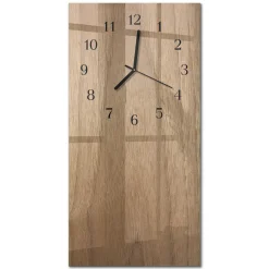 Zegar natura 30x60 Tabela nowoczesny do salonu