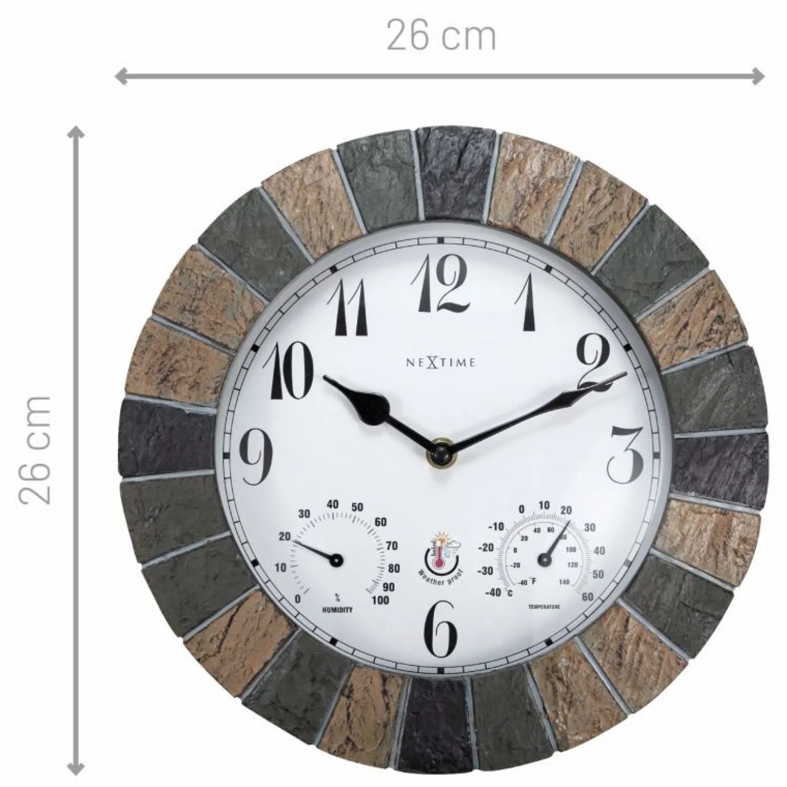 Zegar Nextime Ogrodowy 4311 'Aster'