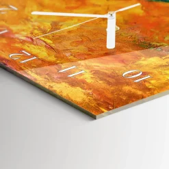 Zegar nowoczesny 30x60 Łódź ozdobny ścienny