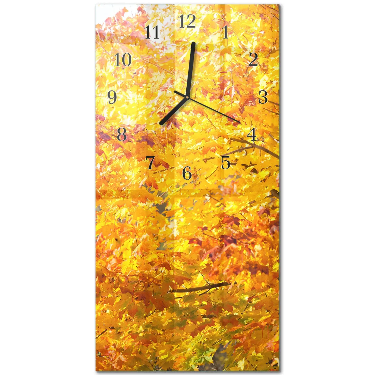 Zegar ozdobny 30x60 Drzewo ozdobny ścienny