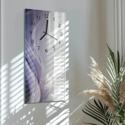 Zegar premium 30x60 Abstrakcja zegar ścienny