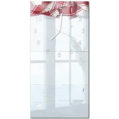 Zegar płynący 30x60 Tabela zegar ścienny