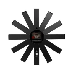 Zegar Ribbon czarny