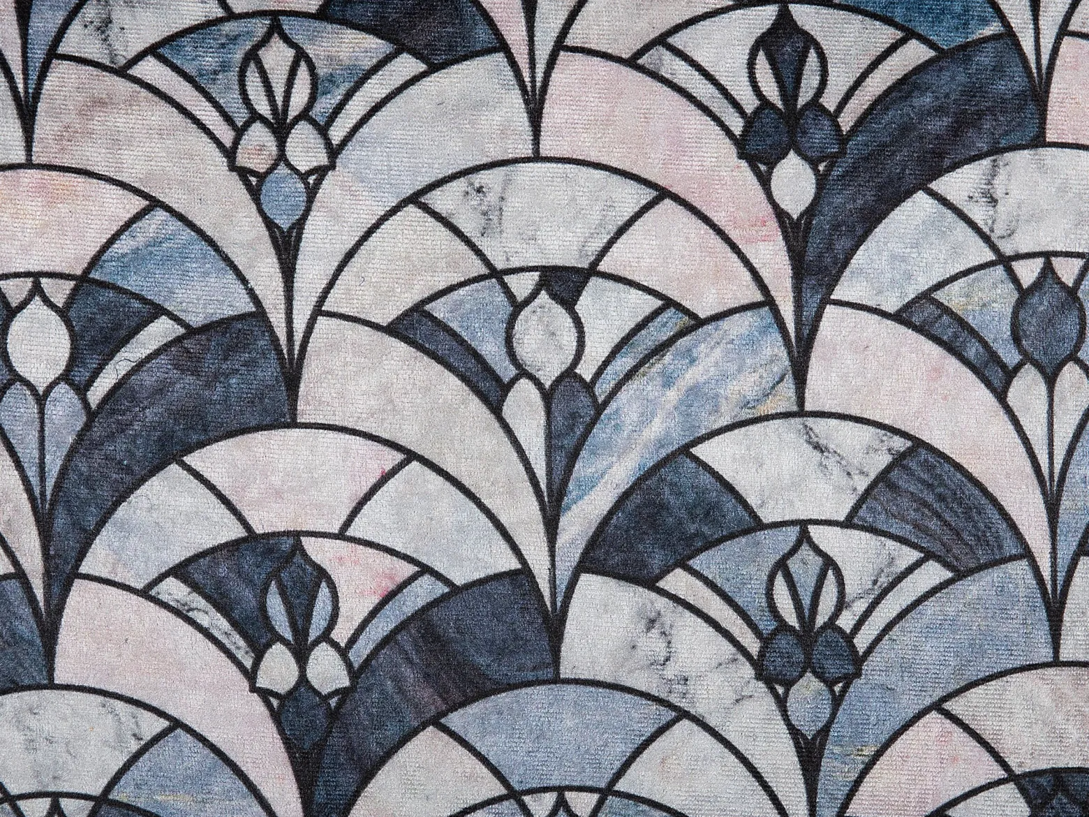 Zestaw 2 poduszek wzór 45x45 cm kolorowy