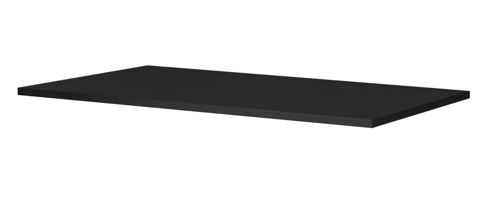Zestaw mebli łazienkowych pod umywalkę, biało-czarna, 140 x 58 cm , 3