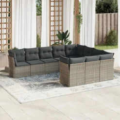 Zestaw Mebli Ogrodowych Komplet Wypoczynkowy Rattan Na Taras Balkon Ogród