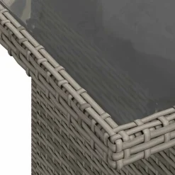Zestaw Mebli Ogrodowych Stół Rattan Poduszki Do Ogrodu Na Taras Do Ogrodu