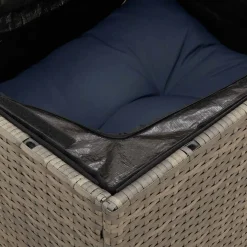 Zestaw Mebli Ogrodowych Stół Rattan Poduszki Do Ogrodu Na Taras Na Patio