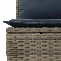 Zestaw Mebli Ogrodowych Stolik Rattan Poduszki Na Balkon I Taras Do Ogrodu