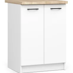 Zestaw szafek kuchennych z witryną OLIWIA 2.4m H720