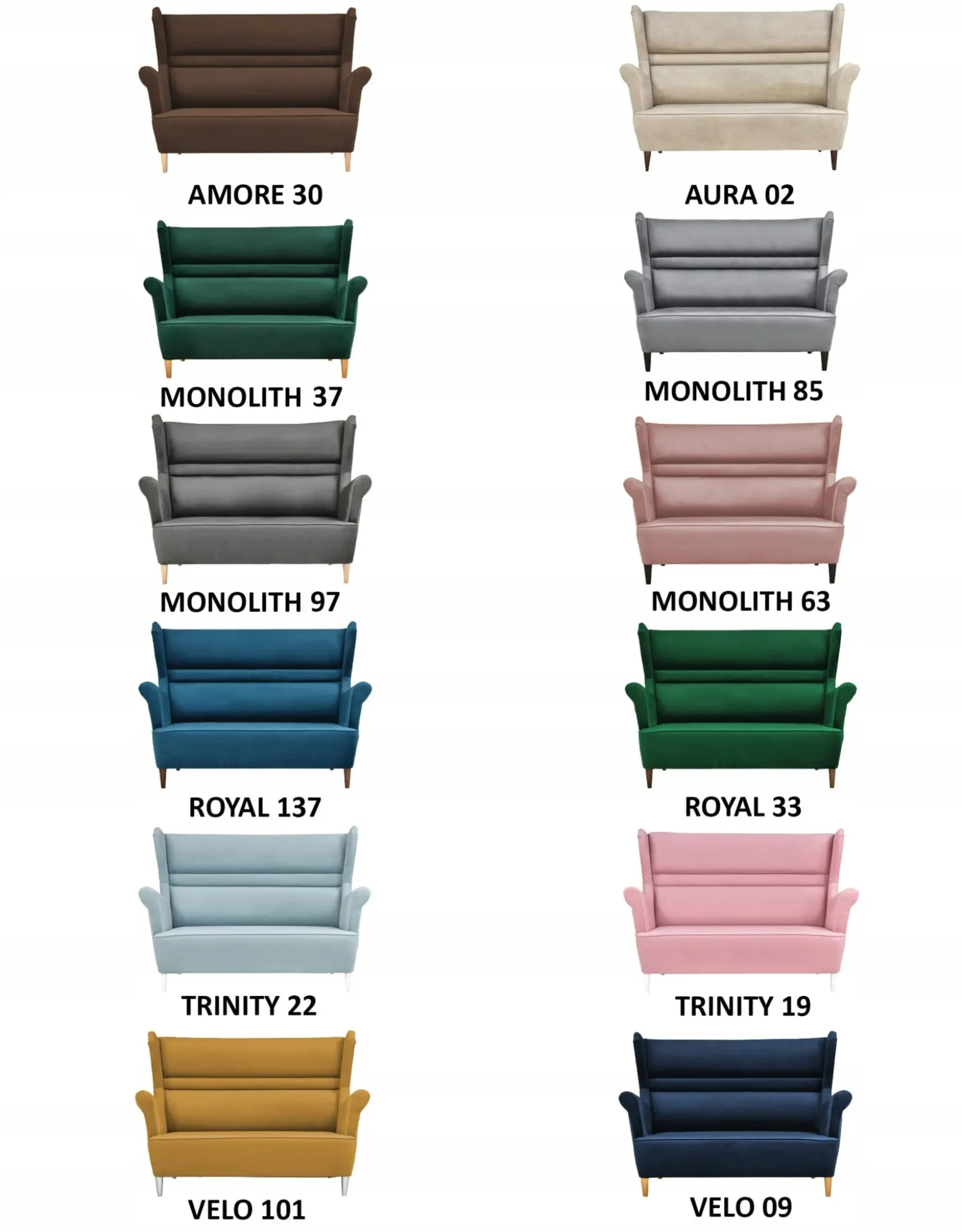 Zestaw wypoczynkowy sofa + 2 fotele Family Meble