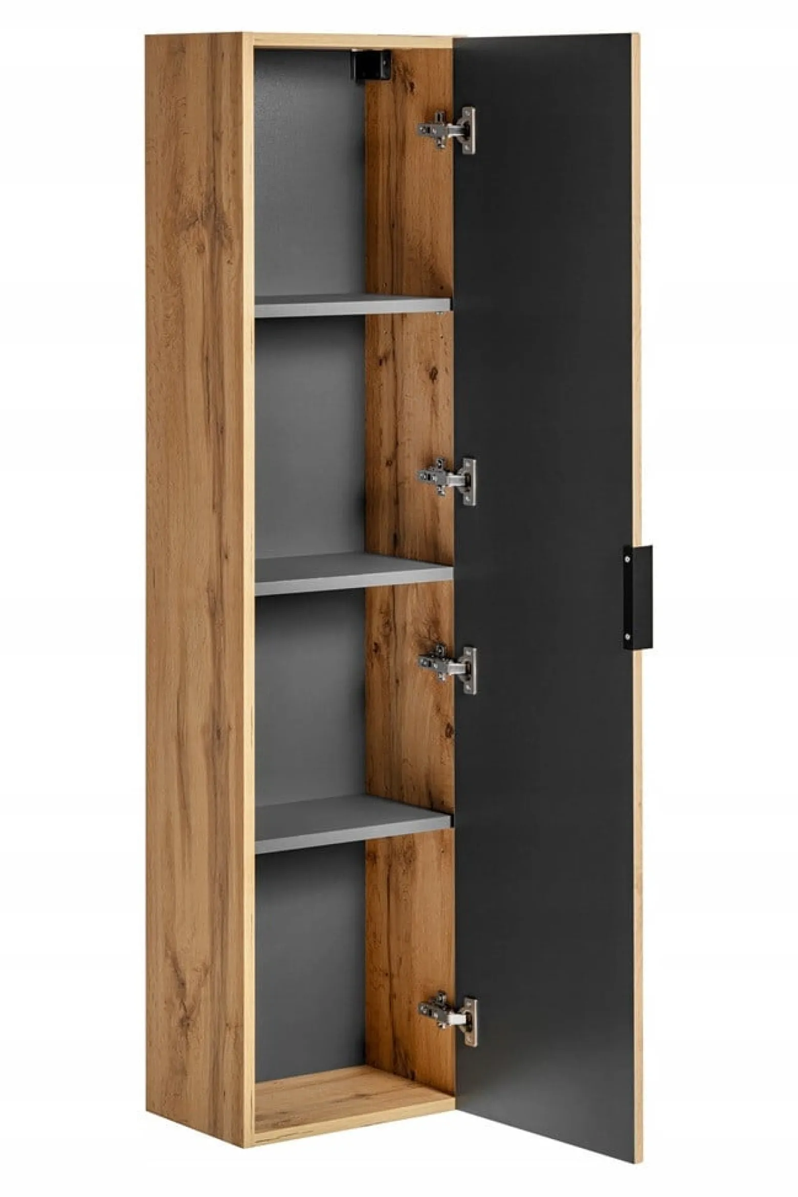 Zestaw 120 cm Podwójna Szafka ADEL OAK z umywalką SKY120