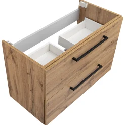 Zestaw do Łazienki 80cm Szafka z Umywalką Dąb Wotan Aster