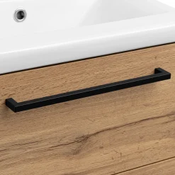 Zestaw do Łazienki 80cm Szafka z Umywalką Dąb Wotan Aster