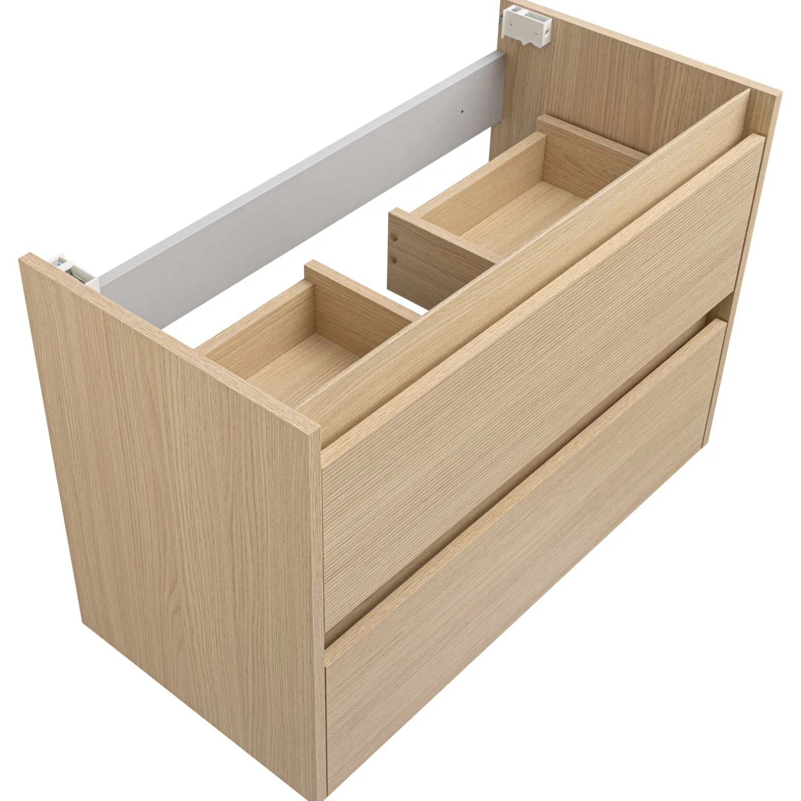 Zestaw do Łazienki 80cm Szafka z Umywalką Ryflowane Fronty Aria