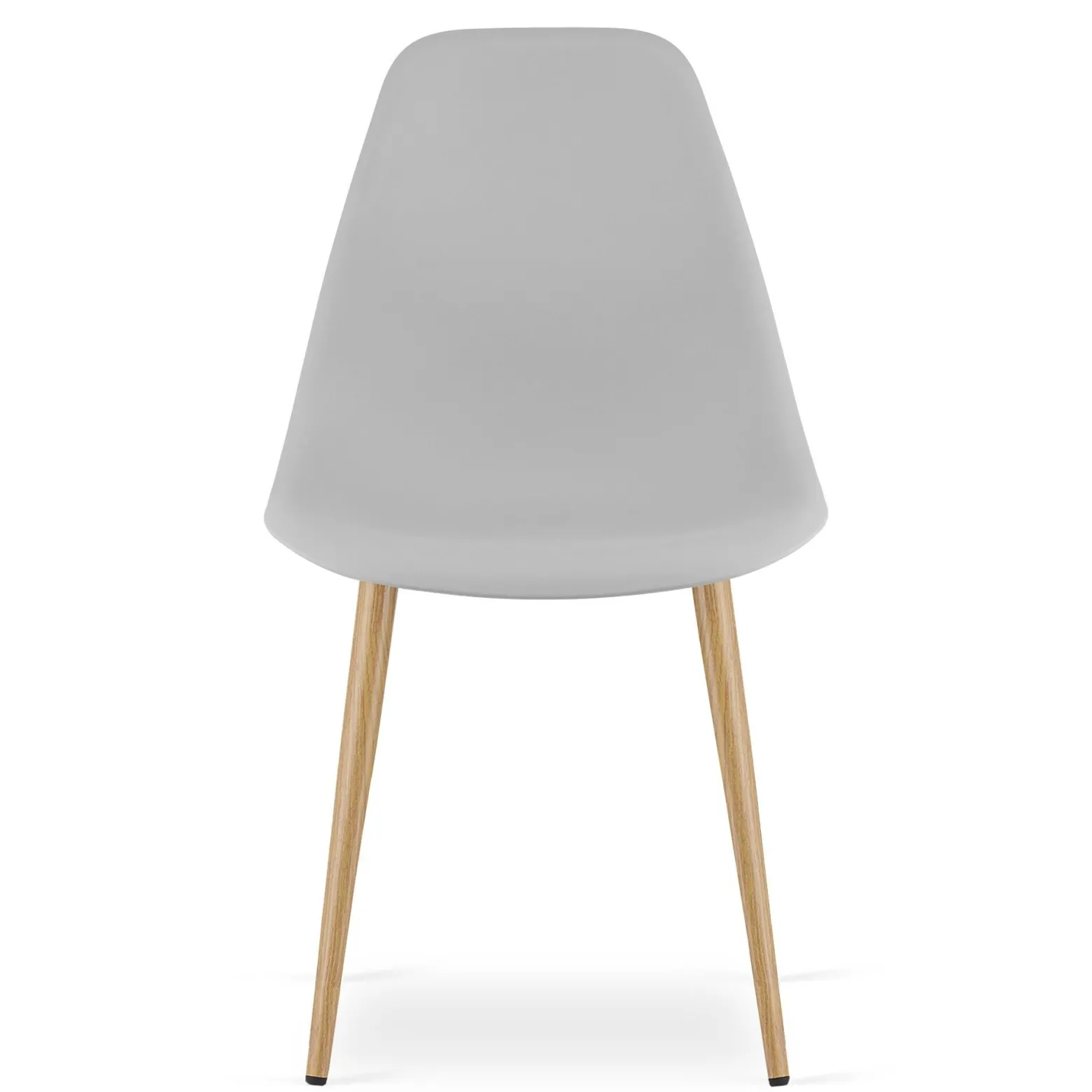 Zestaw do kuchni stół 80x80 dąb sonoma + 4 krzesła WAT szare jadalni