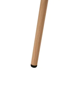 Zestaw 4 krzeseł barowych beżowy