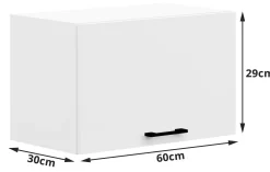 Zestaw kuchenny AKORD OLIWIA 180 cm Biały 180x46x203 cm