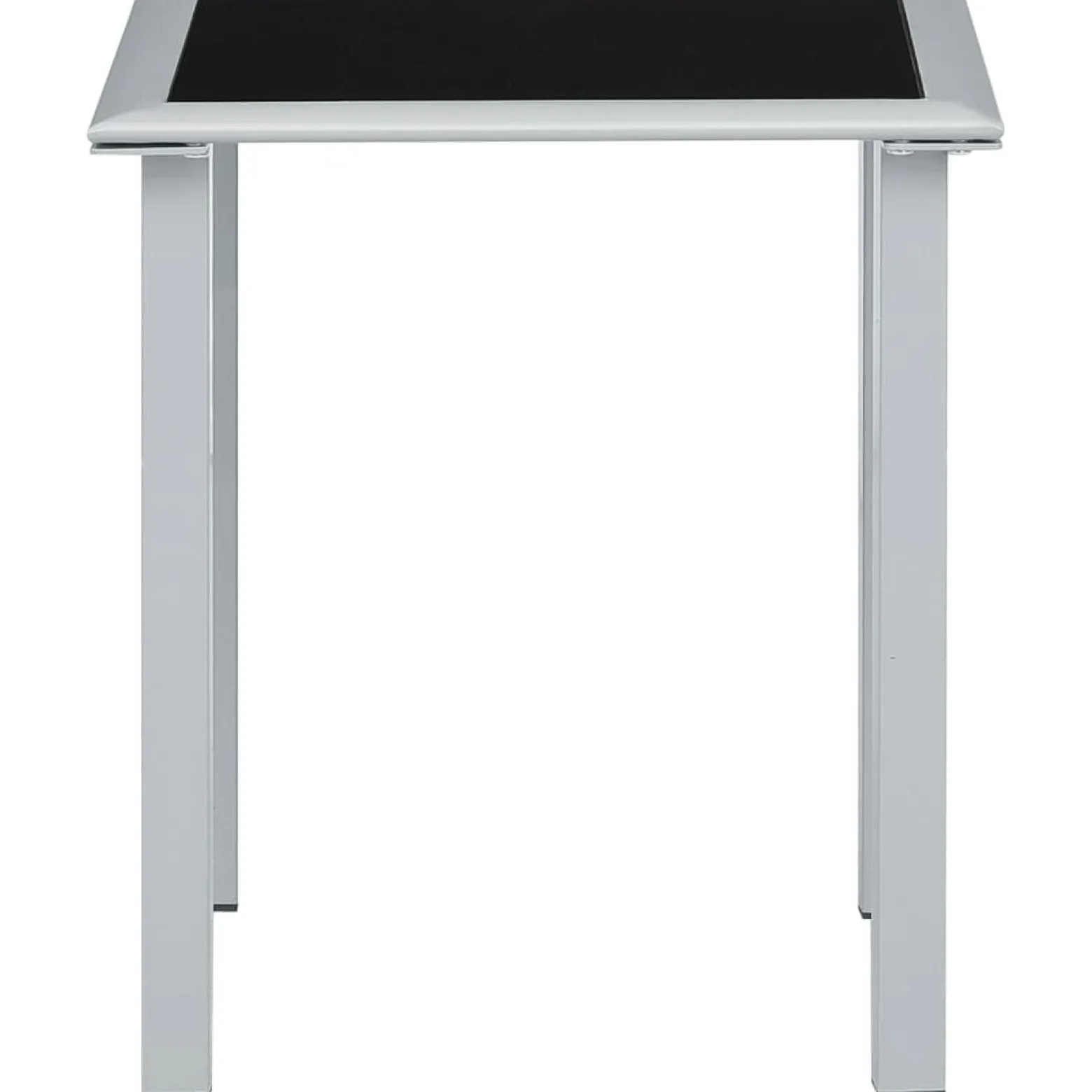 Zestaw Leżaków Czarny Aluminium vidaXL