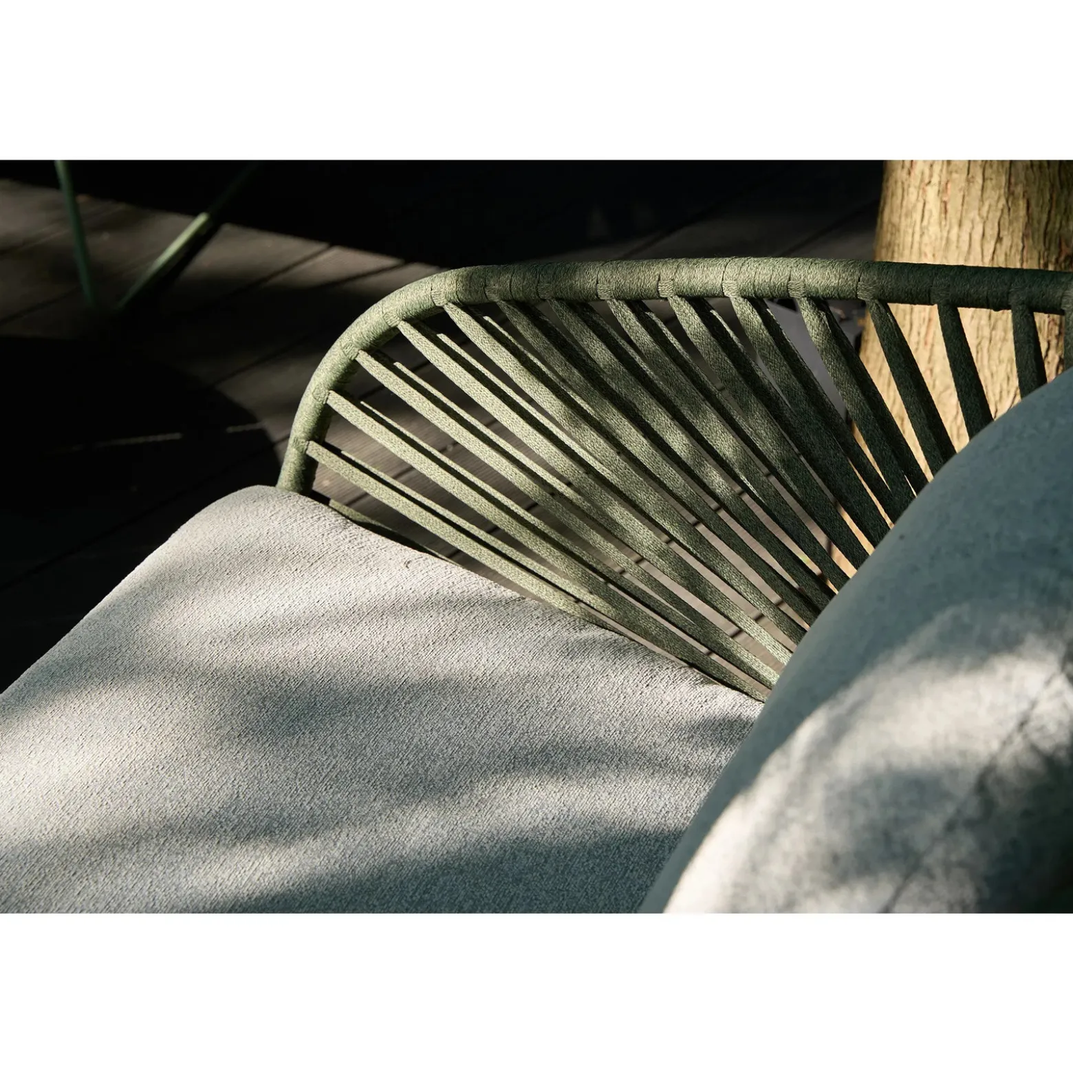 Zestaw MEBLE OGRODOWE Novella beż sofa, 2 fotele i stoliki