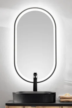 Zestaw Mebli Łazienkowych Adel Oak 140cm z Blatem, Dwoma Umywalkami
