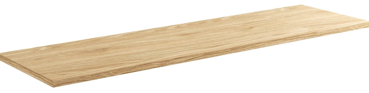 Zestaw Mebli Łazienkowych Luxor Beige 160cm z Blatem, 2 Umywalkami