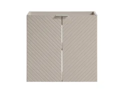 Zestaw Mebli Łazienkowych Viva Cashmere 60cm z Blatem, Umywalką Nablatową