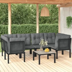 Zestaw Mebli Ogrodowych Komplet Wypoczynkowy Na Taras Balkon Ogród Rattan