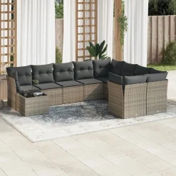 Zestaw Mebli Ogrodowych Komplet Wypoczynkowy Na Taras Balkon Ogród Rattan