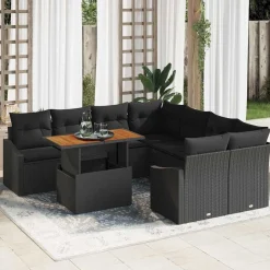 Zestaw Mebli Ogrodowych Rattan Na Taras Balkon Ogród Do Ogrodu Na Patio