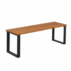 Zestaw mebli ogrodowych stół + 2 ławki GARDEN LOFT WOOD