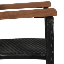 Zestaw Mebli Ogrodowych Stół Krzesła Rattan Do Ogrodu Na Taras Na Balkon