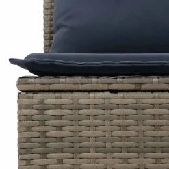 Zestaw Mebli Ogrodowych Stół Rattan Poduszki Do Ogrodu Na Taras Na Balkon