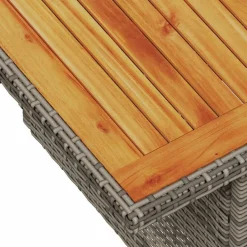 Zestaw Mebli Ogrodowych Stół Rattan Poduszki Do Ogrodu Na Taras Na Balkon