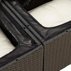 Zestaw Mebli Ogrodowych Stół Rattan Poduszki Do Ogrodu Na Taras Do Ogrodu