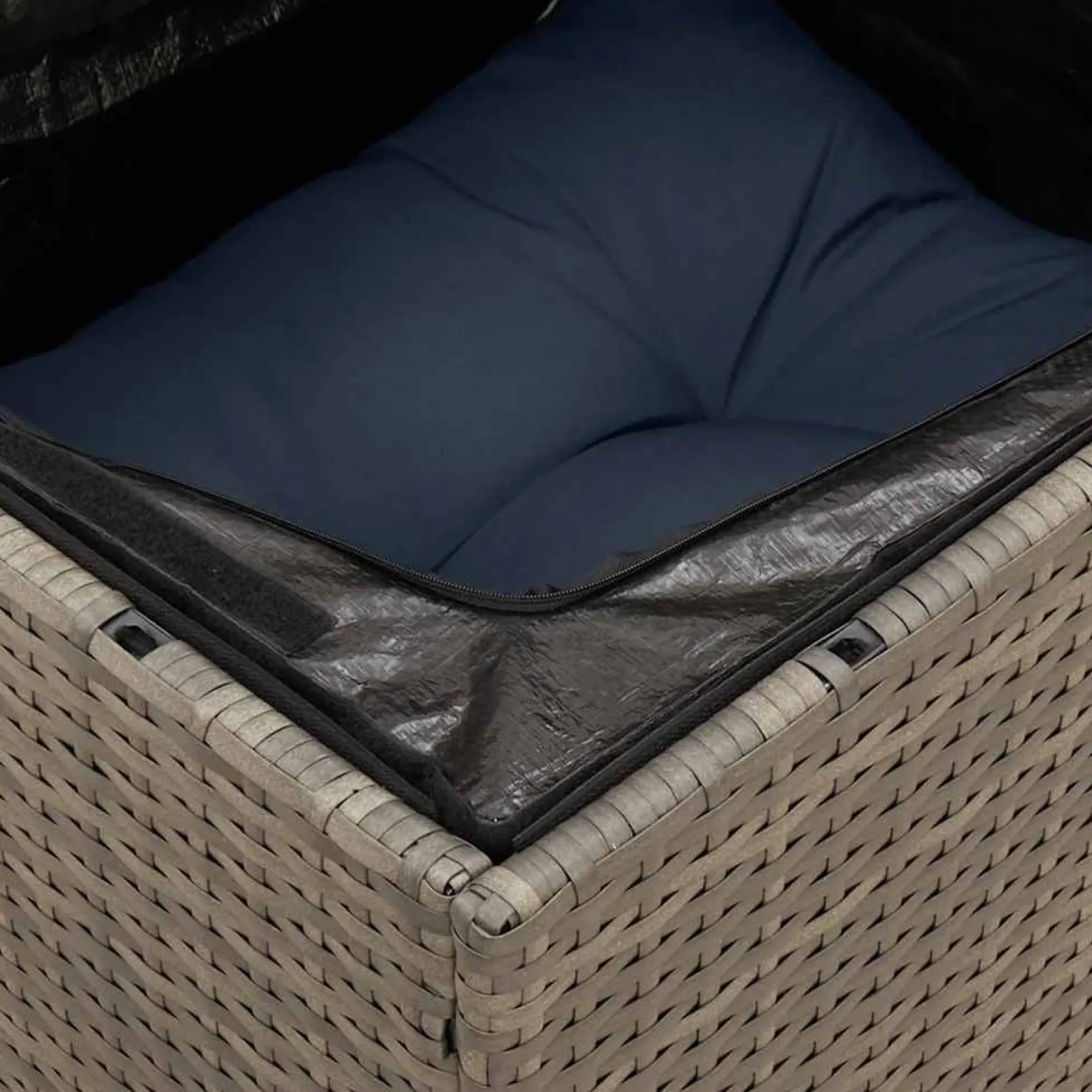 Zestaw Mebli Ogrodowych Stół Rattan Poduszki Do Ogrodu Na Taras Do Ogrodu