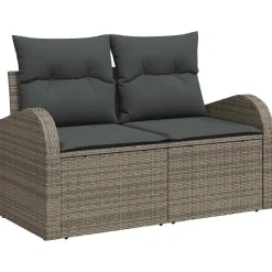 Zestaw Mebli Ogrodowych Wypoczynkowy Sofy Stolik Rattan Na Patio Do Ogrodu
