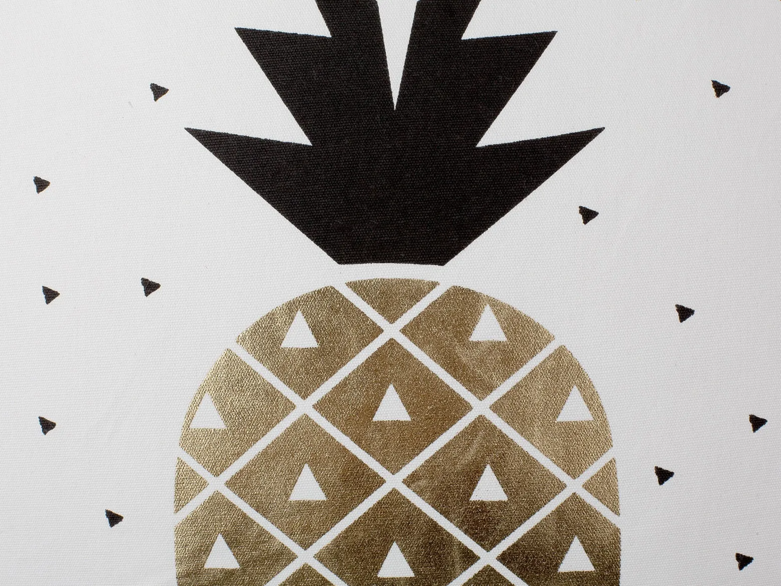 Zestaw 2 poduszek ozdobnych ananas 45x45