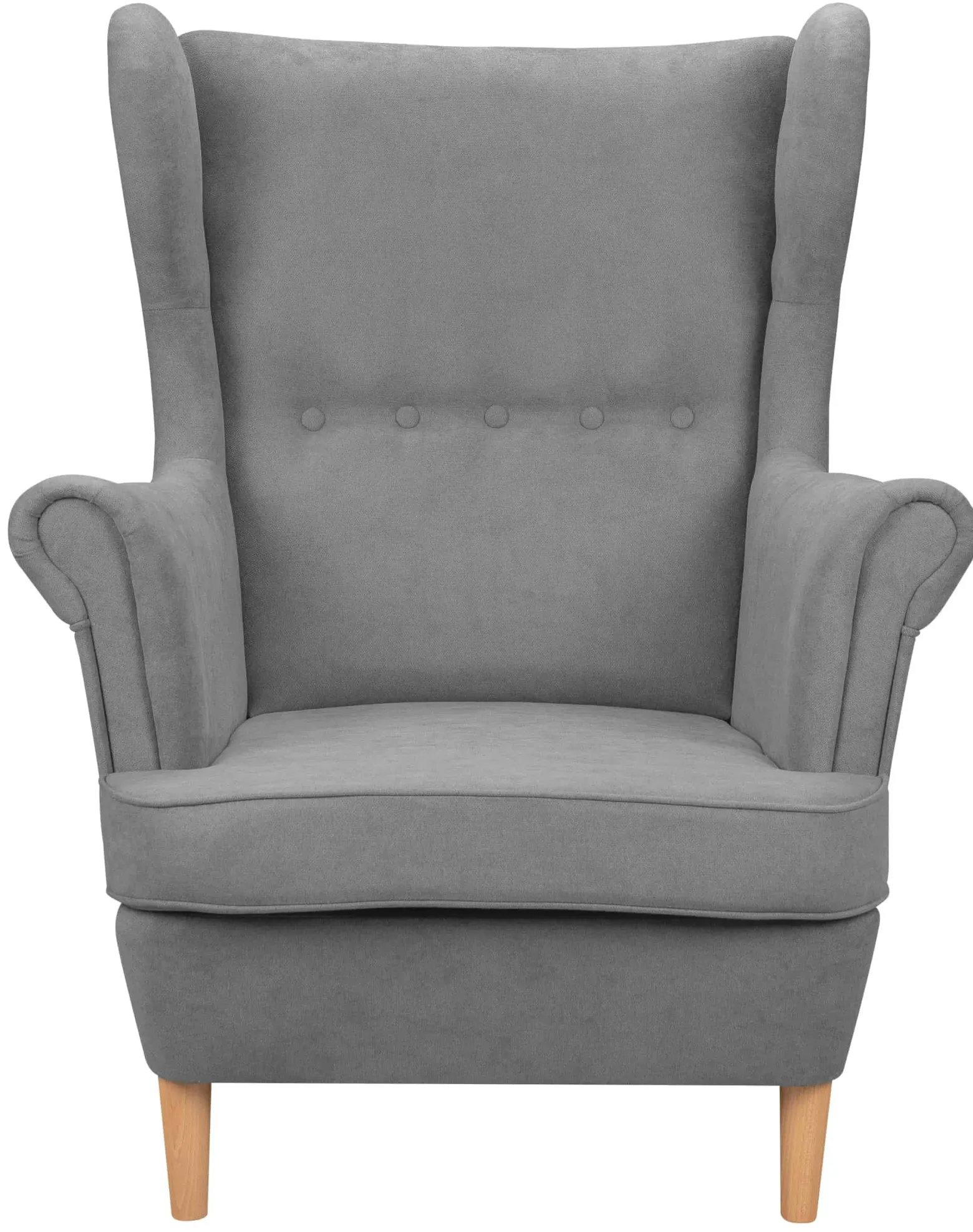 Zestaw skandynawski sofa 2 fotele Lahti/Denver Szary