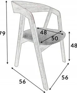 Zestaw Stół Okrągły Fornirowany 120/220cm + 4 krzesła dębowe sztaplowane