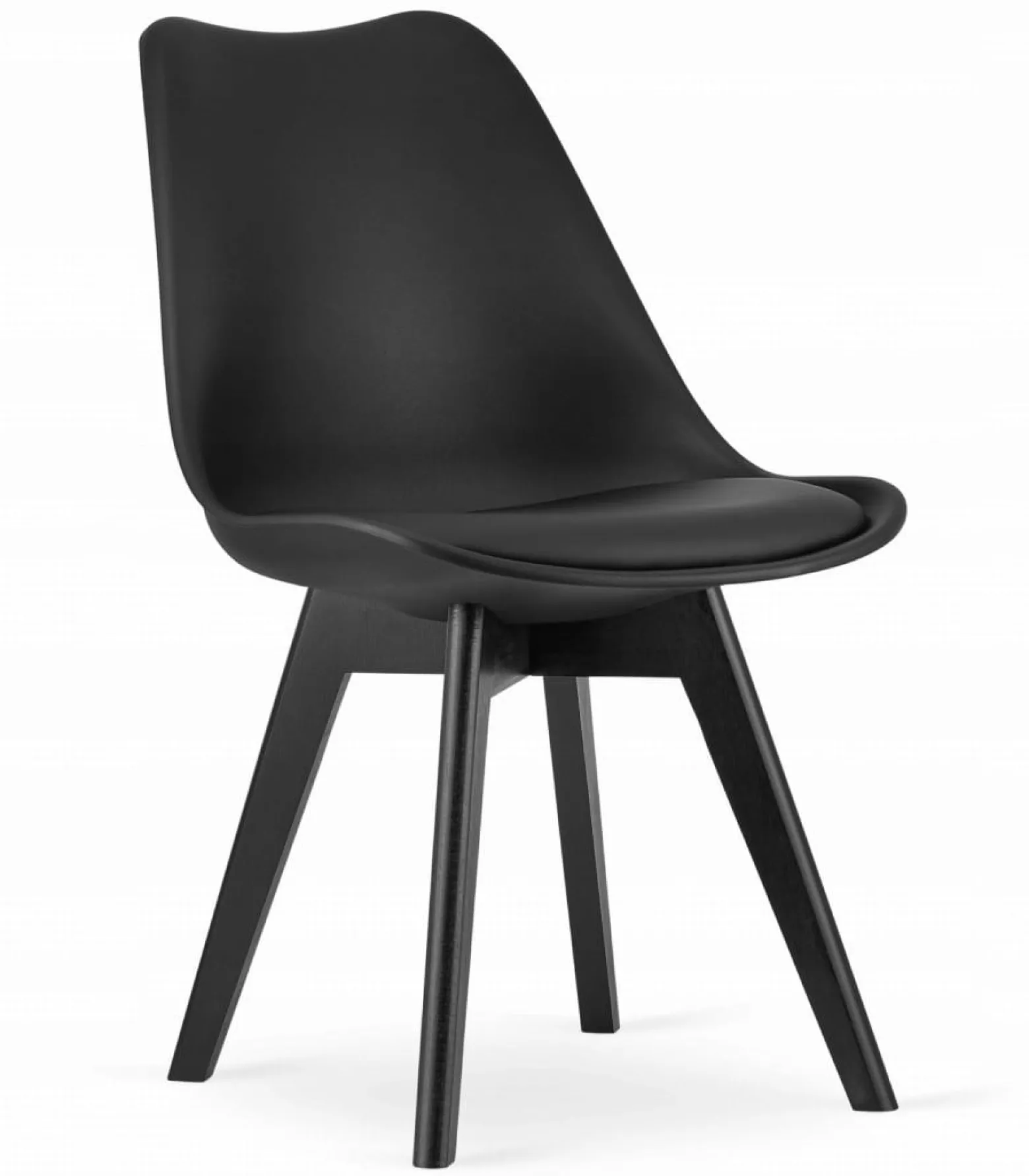 Zestaw stół prostokątny 120x80 craft + 4 krzesła MARK czarne