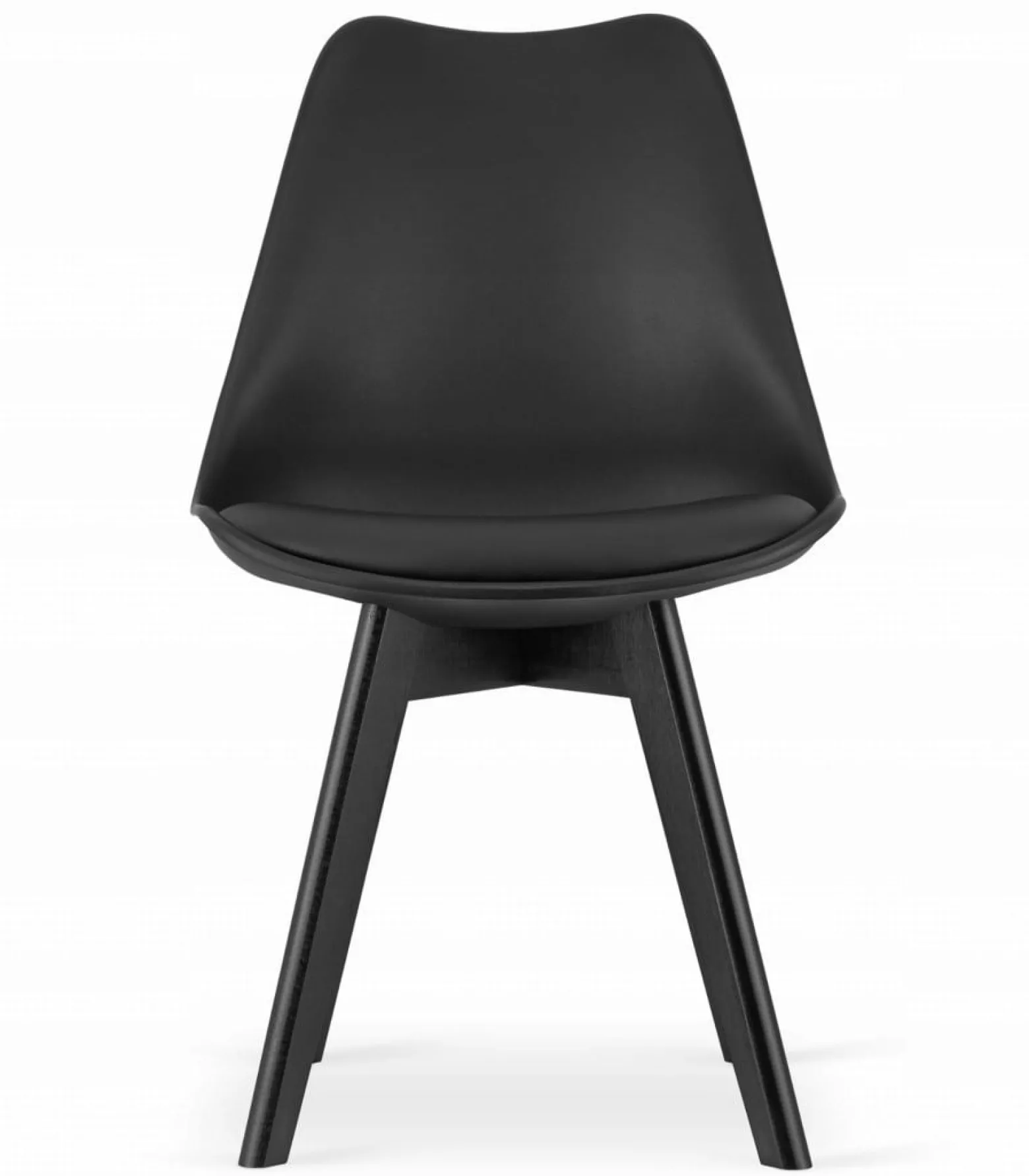 Zestaw stół prostokątny 120x80 craft + 4 krzesła MARK czarne