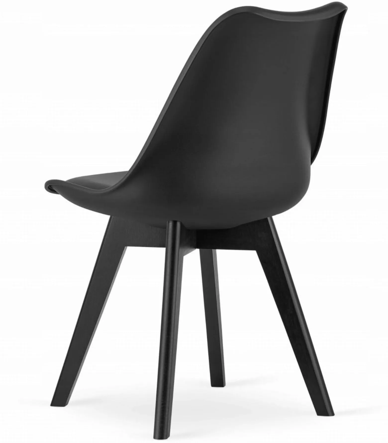 Zestaw stół prostokątny 120x80 craft + 4 krzesła MARK czarne