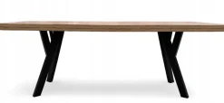 Zestaw Stół rozkładany Zaowal 90x90/190 cm + 4 Krzesła Dąb Craft + Velvet