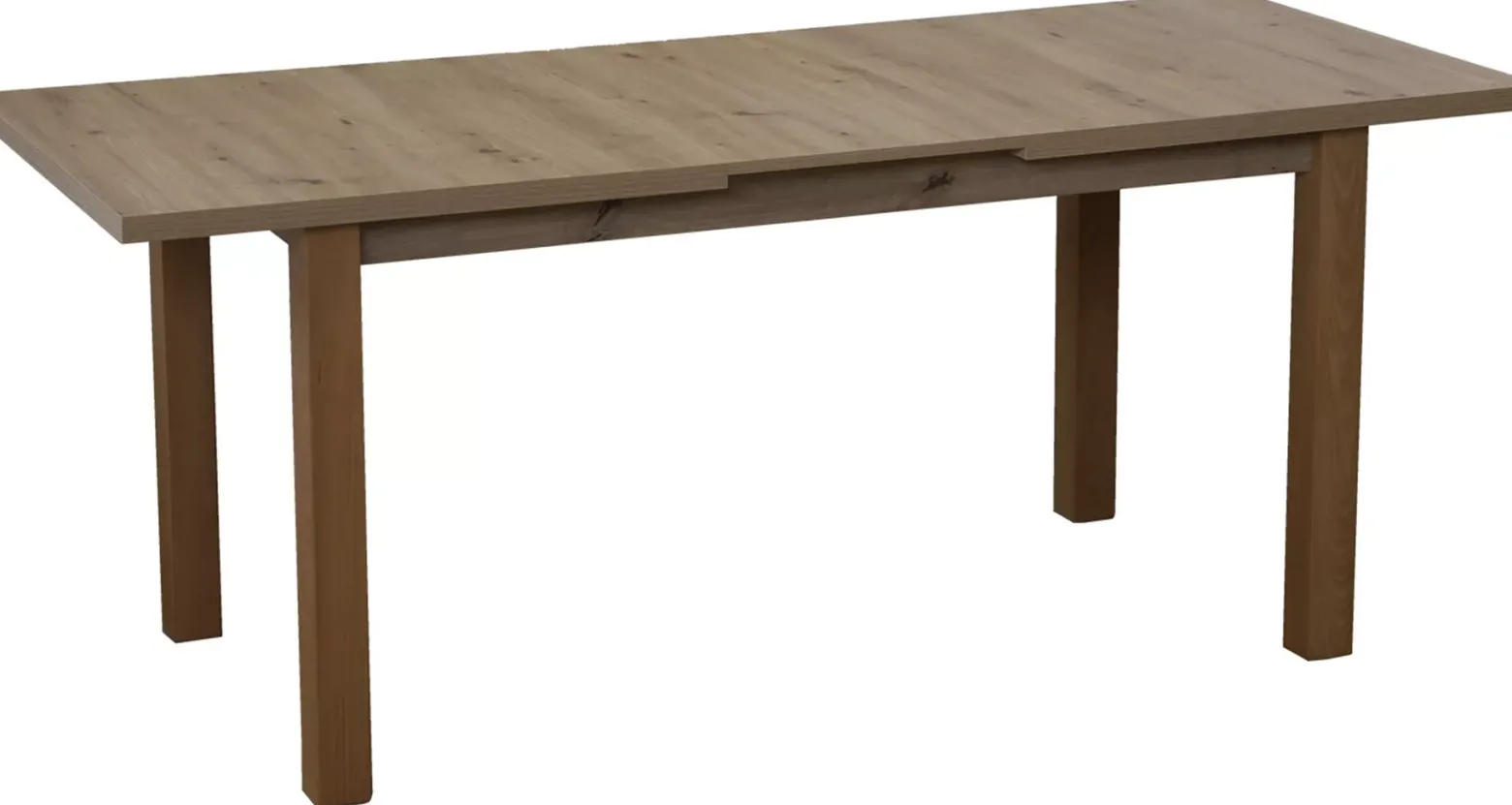 Zestaw stół 150/190x80 i 4 krzesła M009-4 Dąb Artisan
