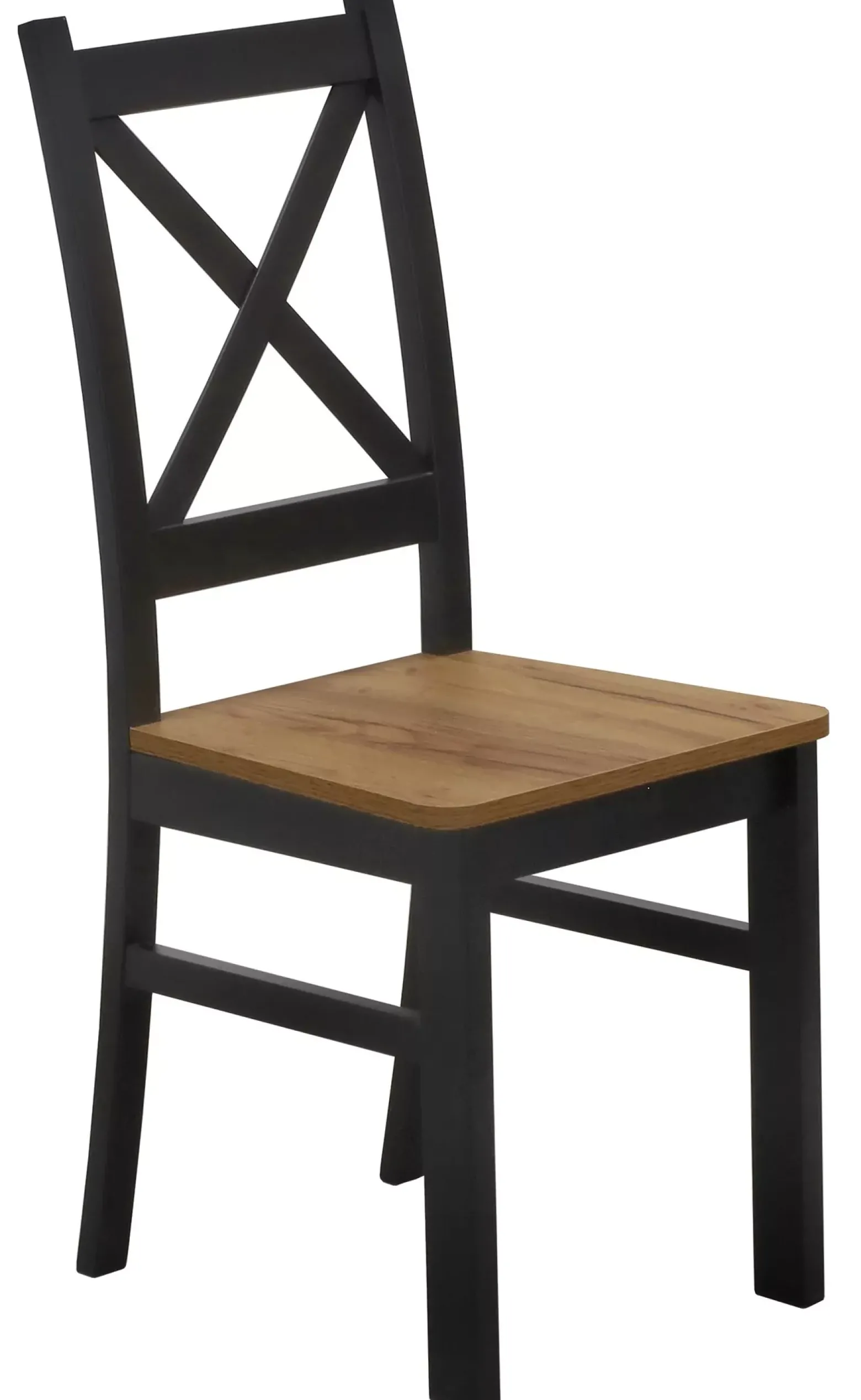 Zestaw stół 100x70 z 2 krzesłami M019-2 Czarny/Dąb Craft