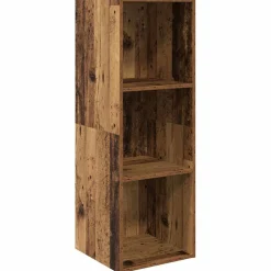 Zestaw Szafek RTV Szafka pod Telewizor Meblościanka Brąz 37 x 37 x 142.5 cm